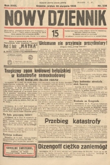 Nowy Dziennik. 1935, nr 238