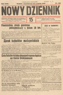 Nowy Dziennik. 1935, nr 262
