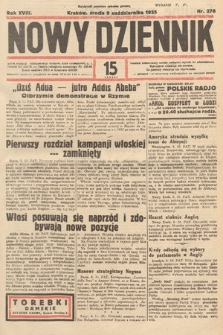 Nowy Dziennik. 1935, nr 276