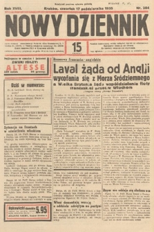 Nowy Dziennik. 1935, nr 284