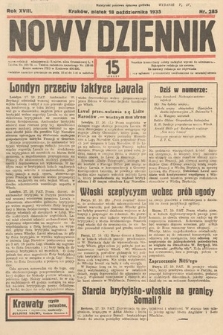 Nowy Dziennik. 1935, nr 285