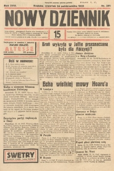 Nowy Dziennik. 1935, nr 291
