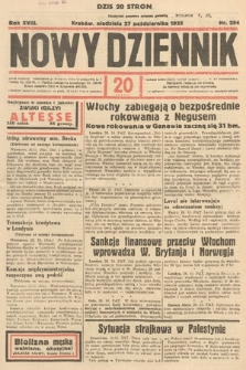 Nowy Dziennik. 1935, nr 294