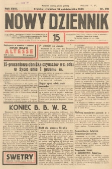 Nowy Dziennik. 1935, nr 298