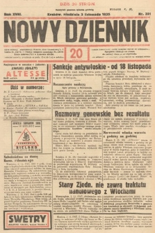 Nowy Dziennik. 1935, nr 301