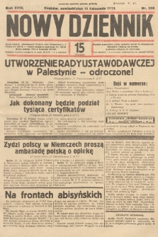 Nowy Dziennik. 1935, nr 309