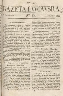 Gazeta Lwowska. 1822, nr 81