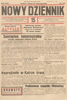 Nowy Dziennik. 1935, nr 314