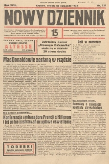 Nowy Dziennik. 1935, nr 321