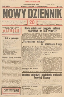Nowy Dziennik. 1935, nr 322