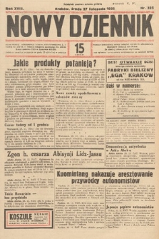 Nowy Dziennik. 1935, nr 325