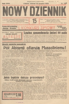 Nowy Dziennik. 1935, nr 338