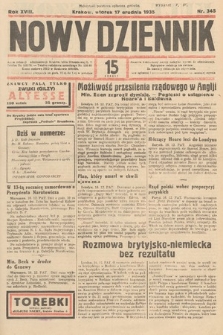Nowy Dziennik. 1935, nr 345