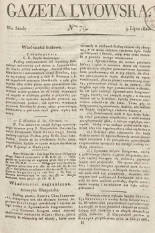 Gazeta Lwowska. 1823, nr 79