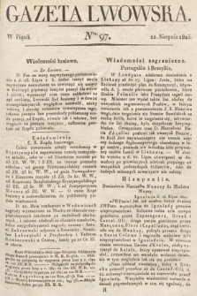 Gazeta Lwowska. 1823, nr 97