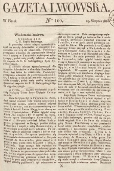 Gazeta Lwowska. 1823, nr 100