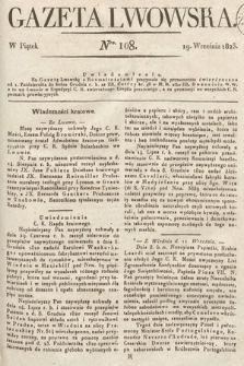 Gazeta Lwowska. 1823, nr 108