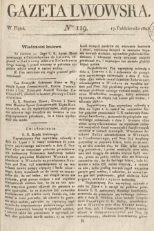 Gazeta Lwowska. 1823, nr 119