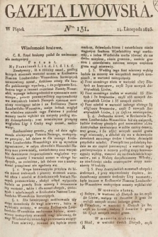Gazeta Lwowska. 1823, nr 131