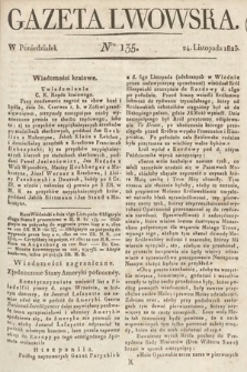 Gazeta Lwowska. 1823, nr 135