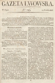 Gazeta Lwowska. 1823, nr 145
