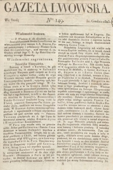 Gazeta Lwowska. 1823, nr 149