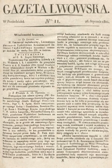 Gazeta Lwowska. 1824, nr 11