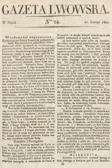 Gazeta Lwowska. 1824, nr 24