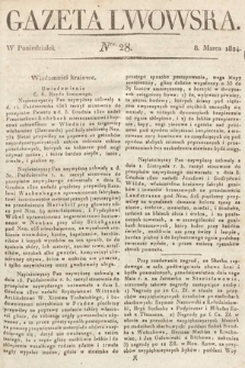 Gazeta Lwowska. 1824, nr 28