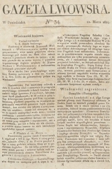 Gazeta Lwowska. 1824, nr 34