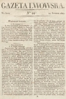 Gazeta Lwowska. 1824, nr 44