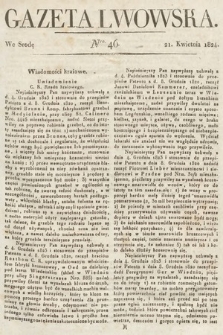 Gazeta Lwowska. 1824, nr 46