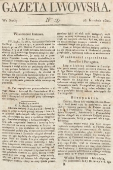 Gazeta Lwowska. 1824, nr 49