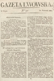 Gazeta Lwowska. 1824, nr 50