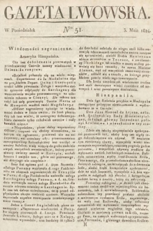 Gazeta Lwowska. 1824, nr 51