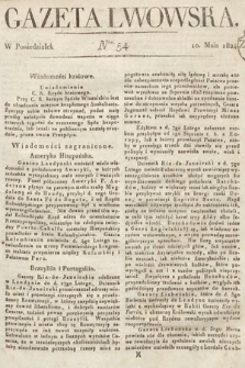 Gazeta Lwowska. 1824, nr 54