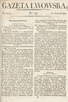 Gazeta Lwowska. 1824, nr 75