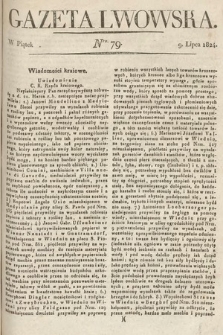 Gazeta Lwowska. 1824, nr 79