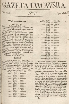 Gazeta Lwowska. 1824, nr 81