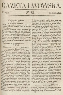 Gazeta Lwowska. 1824, nr 88