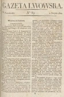 Gazeta Lwowska. 1824, nr 89