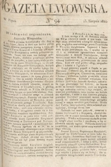 Gazeta Lwowska. 1824, nr 94