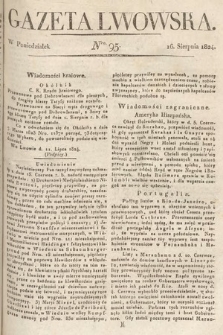 Gazeta Lwowska. 1824, nr 95