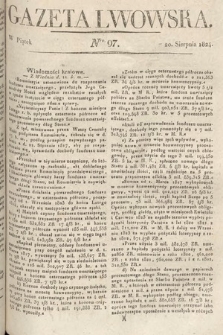 Gazeta Lwowska. 1824, nr 97