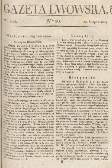 Gazeta Lwowska. 1824, nr 99