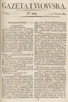 Gazeta Lwowska. 1824, nr 100