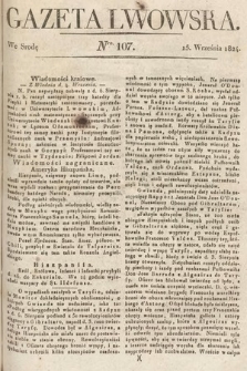 Gazeta Lwowska. 1824, nr 107