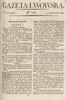 Gazeta Lwowska. 1824, nr 117