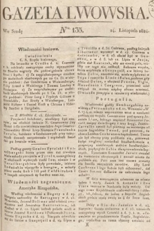 Gazeta Lwowska. 1824, nr 135