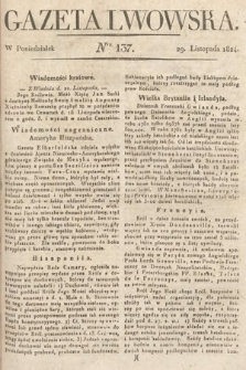 Gazeta Lwowska. 1824, nr 137